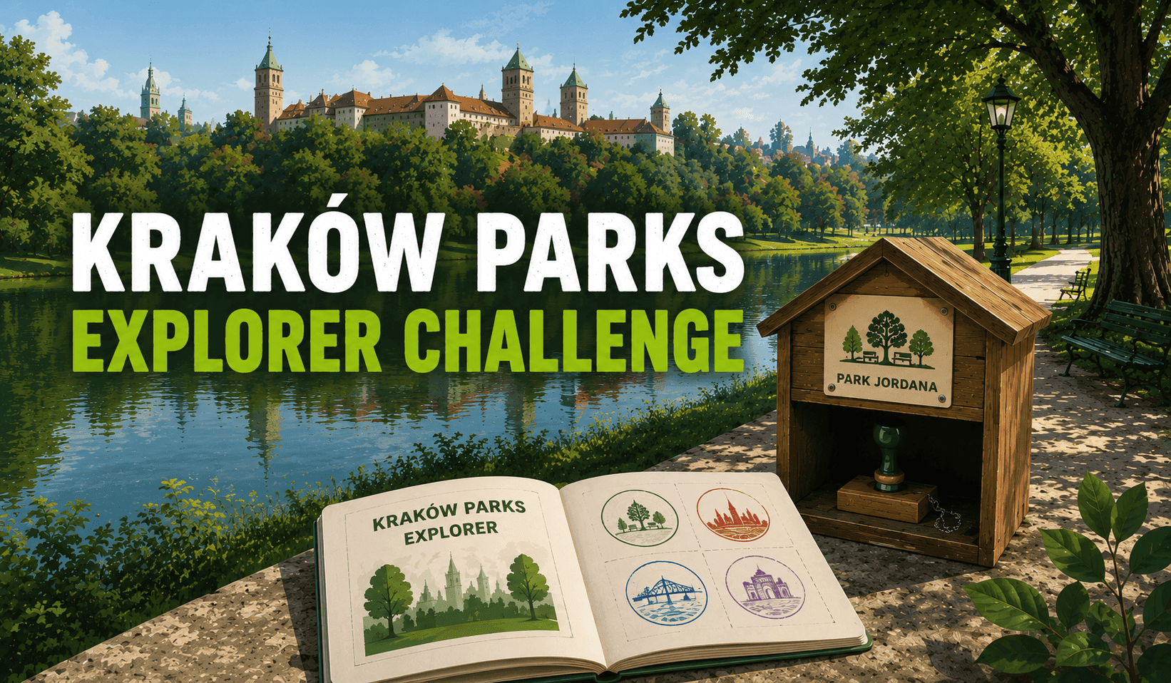 Collect Stamps, Discover Parks: Kraków Launches a New Outdoor Challenge
