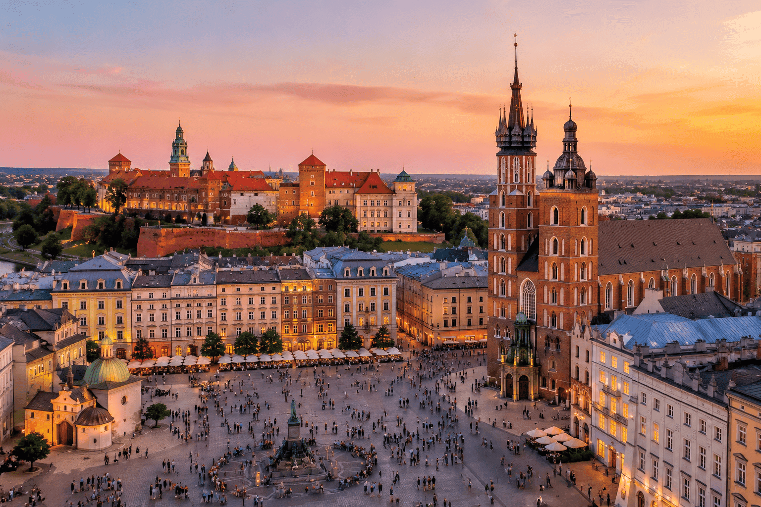Kraków Ranked 5th Among the World’s Happiest Cities